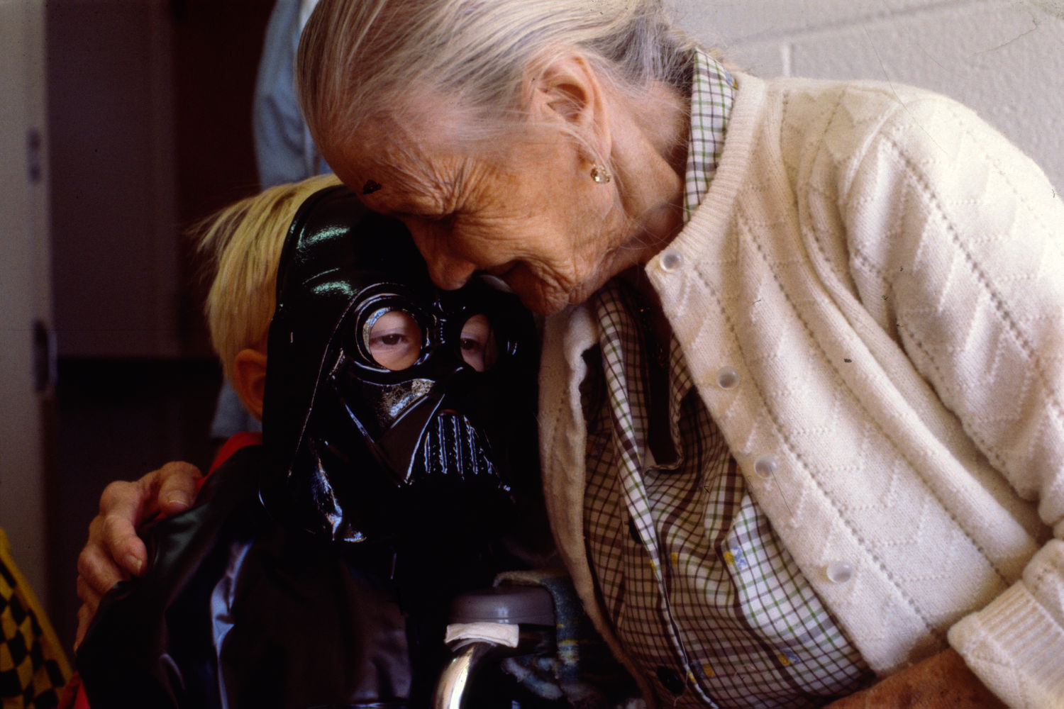 Darth Vader at nursing home, 1978